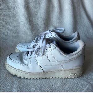 White Nike Air For 1’s